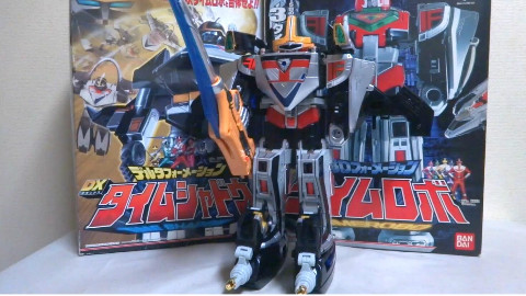 【转自油管】【未来戦隊】見事な変形合体!DXタイムロボ_シャドウ ヲタファの歴代戦隊ロボレビュ